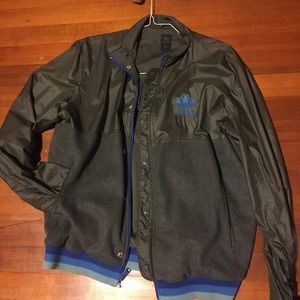 Adidas vintage varsity style breaker/jacket size L